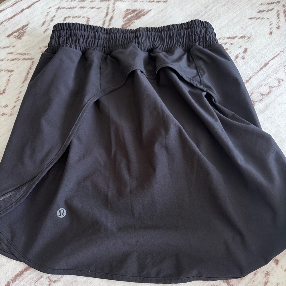 lululemon athletica Black Tennis Skirt